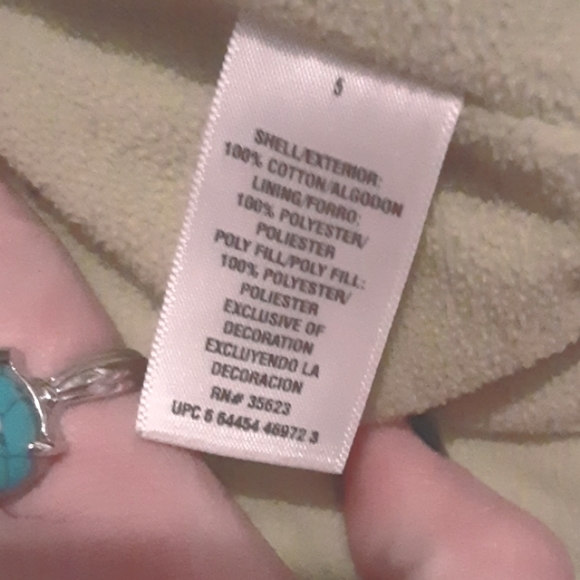 Toddler polka dot puffer vest ( like new) - Picture 4 of 6